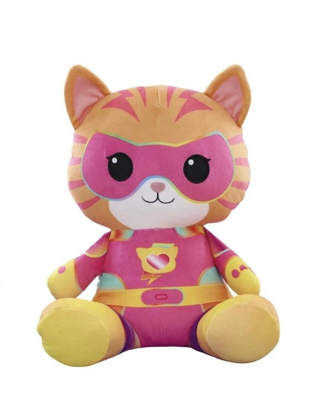 Disney Junior SuperKitties Weighted Stuffed Animal Plush Cat NWT Comfort…
